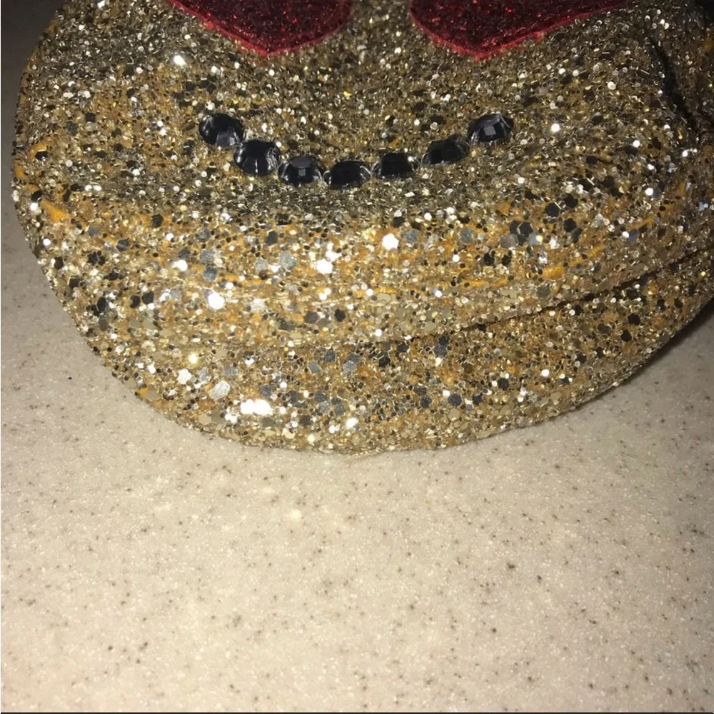 🌴3/$20 J.Crew/Crewcuts Emoji Glitter Purse - Picture 3 of 4